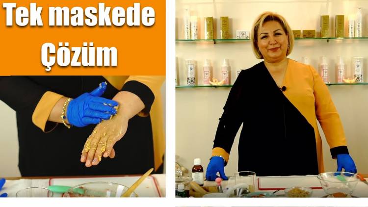 Tek Maskede Renginiz Açılsın, Sıkılaştırsın, Peeling Yapsın