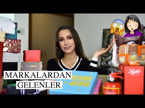 Markalardan Gelen Hediyeleri Açtım | OCAK 2020