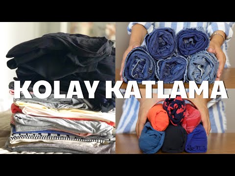 Kıyafet Katlama Teknikleri | Ev Düzenleme | İrem Güzey