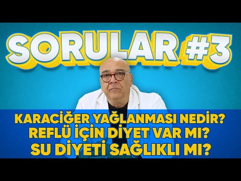 Karaciğer Yağlanması Tedavisi, Reflü Hastalığı, Su Diyeti, Sağlıklı Kilo Almak / 5 Dakikada Sağlık