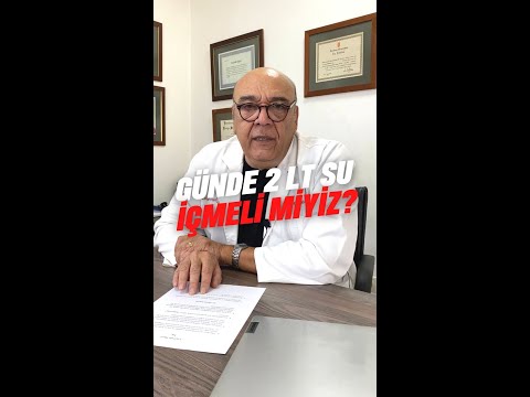 Günde 2 Litre Su İçmeli miyiz? #shorts #short