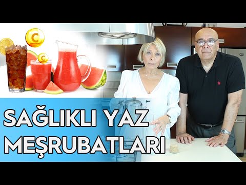 DOKTOR MUTFAKTA – KARPUZLU SU ve SOĞUK ÇAY TARİFİ / 5 Dakikada Sağlık