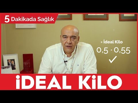 İDEAL KİLO NEDİR? – (İDEAL KİLONU HESAPLA!) / 5 Dakikada Sağlık