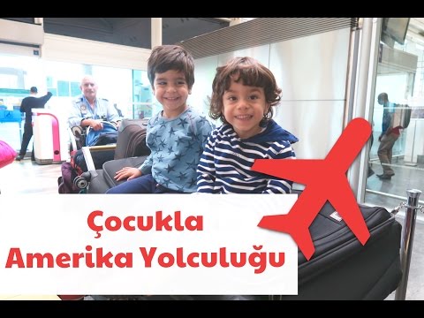 Çocukla Amerika, Uçak | İrem Güzey