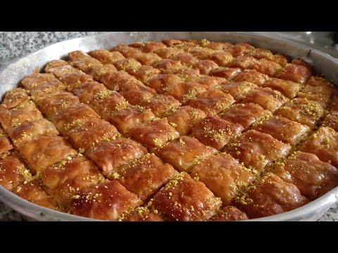 BAKLAVA TARİFİ | KOLAY EV BAKLAVASI NASIL YAPILIR | CEVİZLİ BAKLAVA | BAYRAM TATLISI