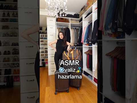ASMR Valiz Hazırlama #shorts #short #shortvideo *reklam