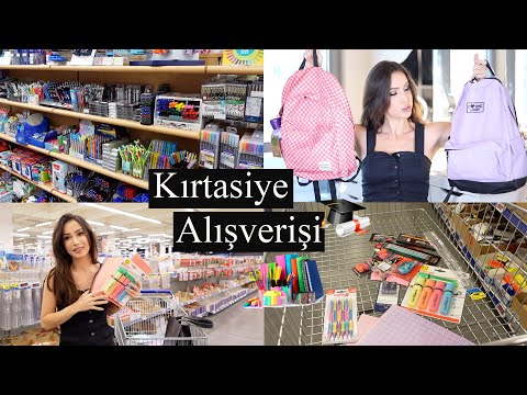 Sizler için Okul ve Kırtasiye Alışverişi Yaptım