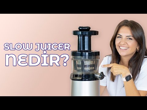 Slow Juicer ile Meyve Sebze Suyu Hazırlama | Hurom | İrem Güzey