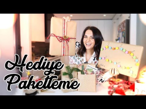 YILBAŞI HEDİYE PAKETLEME ???????? | İrem Güzey