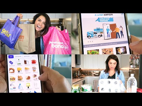 MARKET ALIŞVERİŞİ | A101, Getir, Trendyol, Migros Jet, Banabi, İstegelsin | İrem Güzey