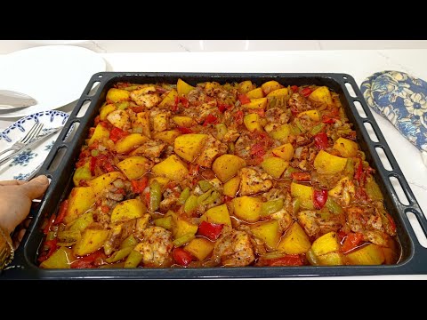 Tavuk Yemekleri 💯 Tavuklu Tepsi Kebabı Fırında Sote Nasıl Yapılır Nefis Yemek Tarifleri Kebap Tarifi