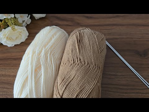 Herkesin Merak Ettiği O Model ✅️ İki Şiş En Çabuk İlerleyen Örgü Modeli