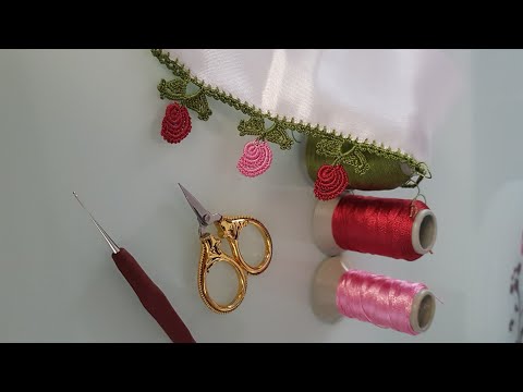 636 – Şapkalı Fıstık Tığ Oyası Yapımı