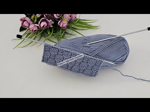 Hırka, Süveter, Yelek Ve Atkı Bere İçin Kolay Örgü Modeli