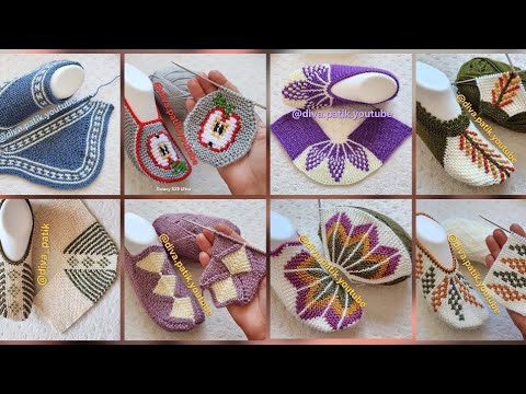 Birbirinden güzel 60 farklı iki şiş patik modeli ✅️ #ikişişpatik ✅️ @divapatik