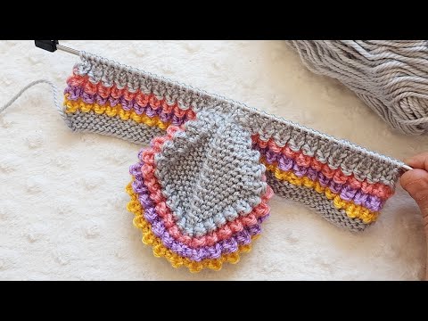 Artık iplerle iki şiş dikişsiz patik modeli ✅️ #patikmodelleri ✅️ @divapatik