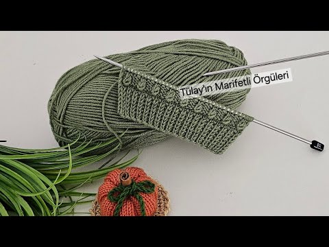 Kolay İki Şiş Örgü Modeli 🎉 Yelek, Hırka, Bebek Battaniyesi