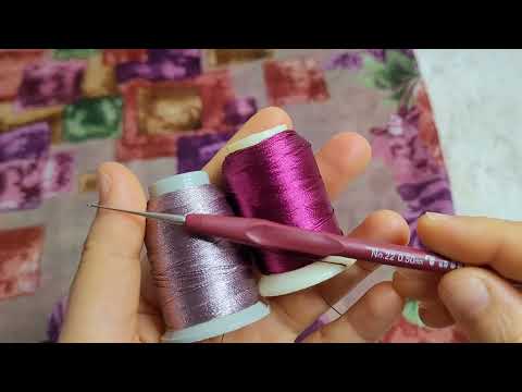 Sıralı tığ oyası çok seviyorum 💜🤍