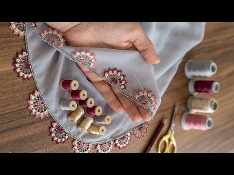 653 – Çeyizlik Gösterişli Kalıp Gibi Kolay Kalem Oyası Yapımı