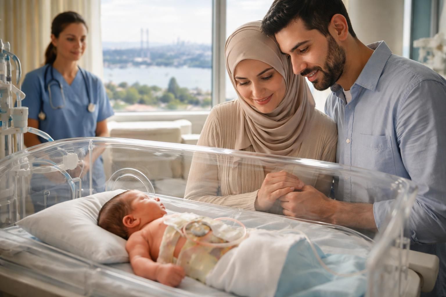 15 Günlük Bebek Poyraz, Gastroşizist Anomalisiyle Doğdu: Zorlu Ameliyat Süreci ve Aile Yolculuğu