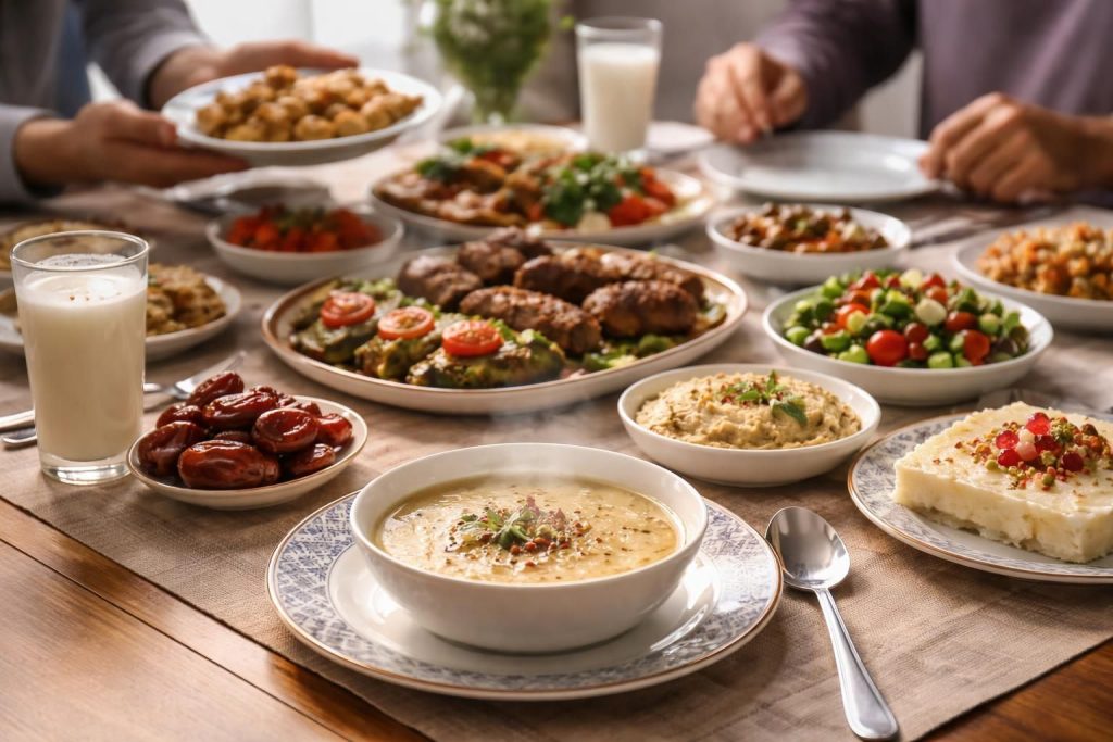 20. Gün İftar Menüsü: Doyurucu Buğday Çorbasından Tiramisu’ya Eksiksiz Ramazan Sofrası