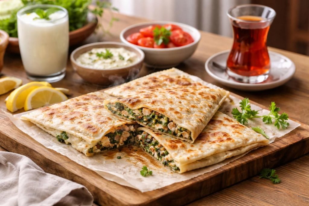 5 Dakikada Hazır: Pratik ve Lezzetli Lavaştan Gözleme Tarifi