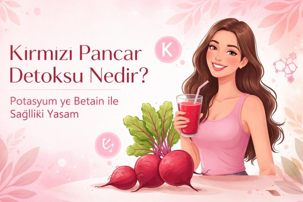 Kırmızı Pancar Detoksu Nedir? Potasyum ve Betain ile Sağlıklı Yaşam Rehberi