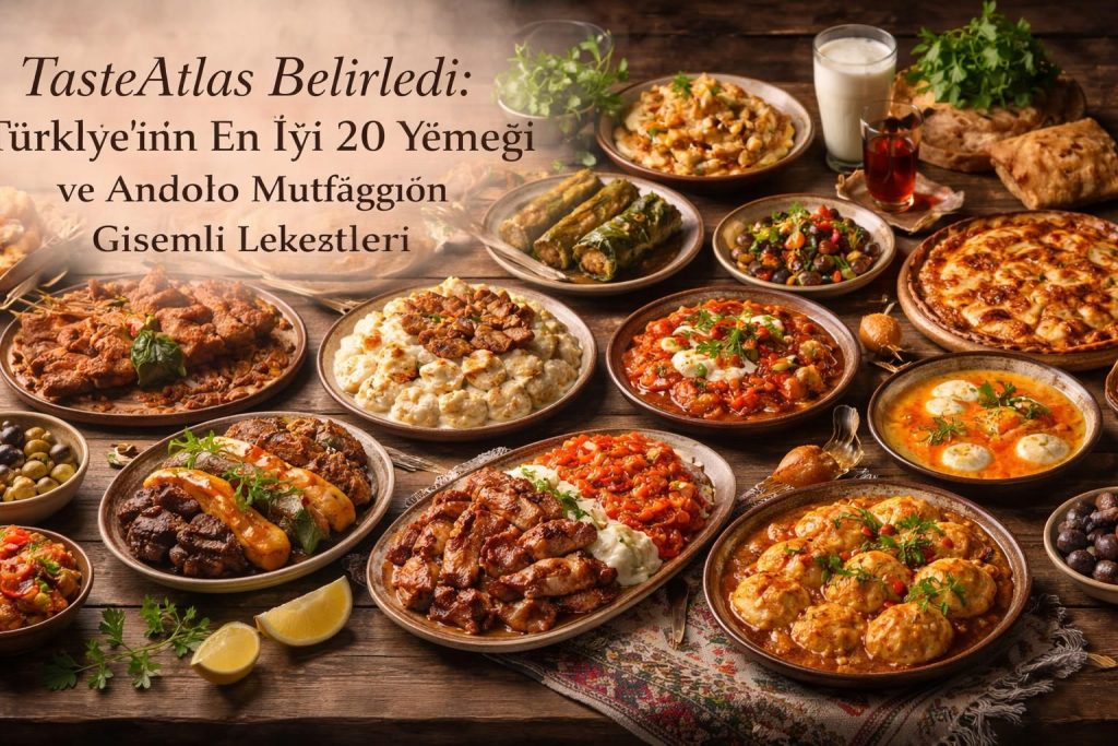 TasteAtlas Belirledi: Türkiye’nin En İyi 20 Yemeği ve Anadolu Mutfağının Gizemli Lezzetleri