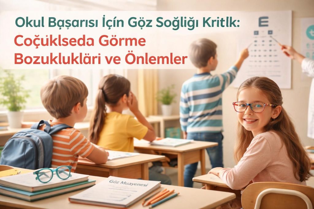 Okul Başarısı İçin Göz Sağlığı Kritik: Çocuklarda Görme Bozuklukları ve Önlemler