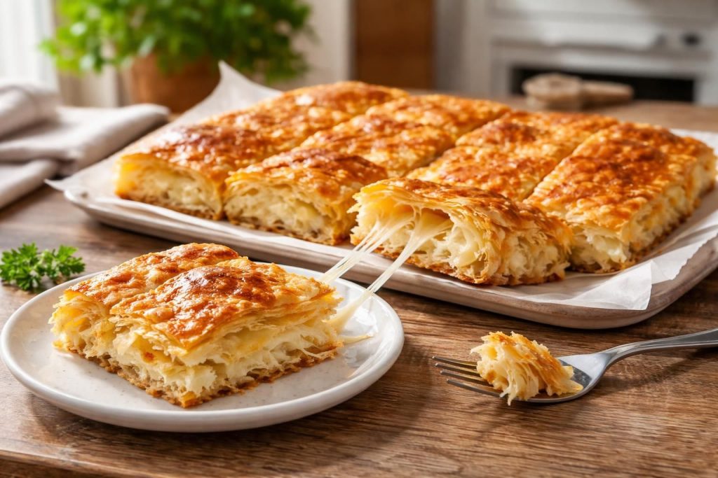 Ağızda Dağılan Çıtırlık: Bol Peynirli Klasik Çıtır Börek Tarifi