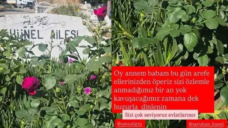 Aslı Hünel, Kurban Bayramı Öncesi Mezarlık Ziyareti Gerçekleştirdi: Duygusal Sözleri Ortaya Çıktı