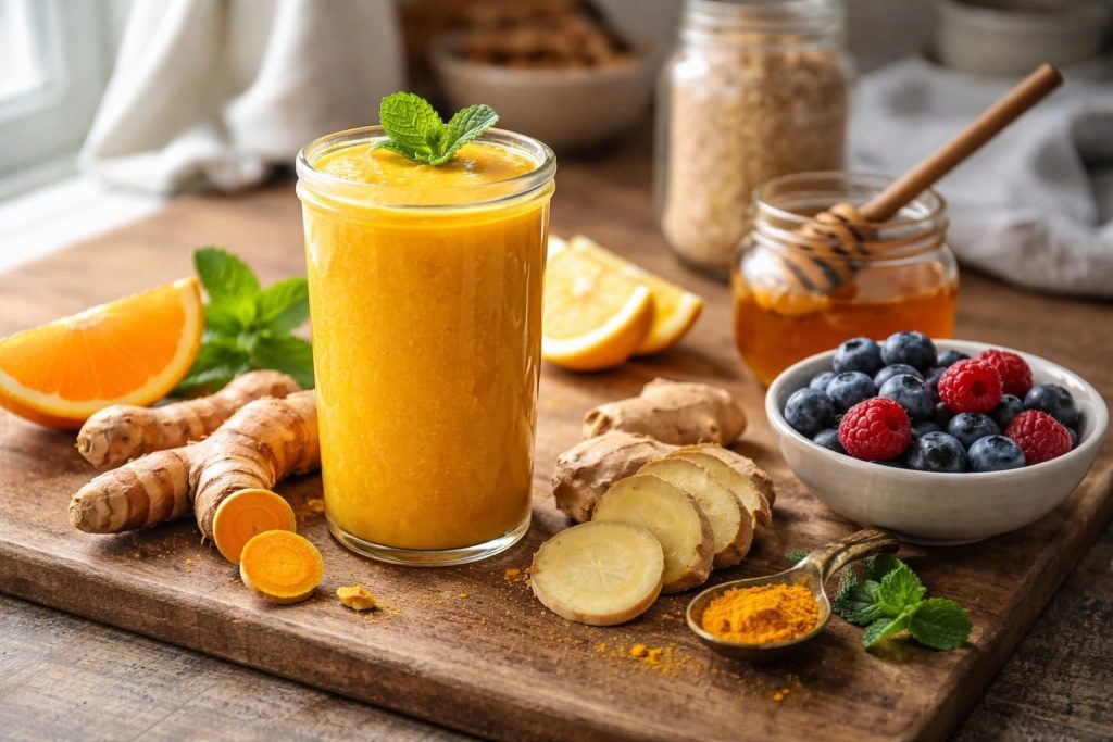 Bağışıklığı Güçlendiren ve Metabolizmayı Hızlandıran Kış Smoothie Tarifi