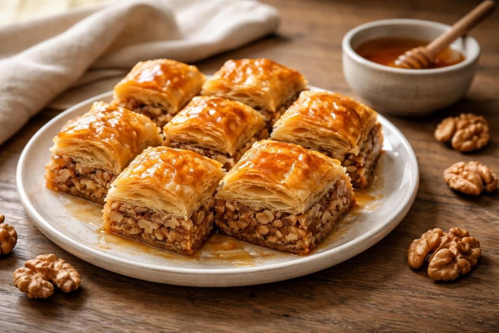 Bayram Sofralarının Vazgeçilmezi: Bol Cevizli Çıtır Baklava Tarifi