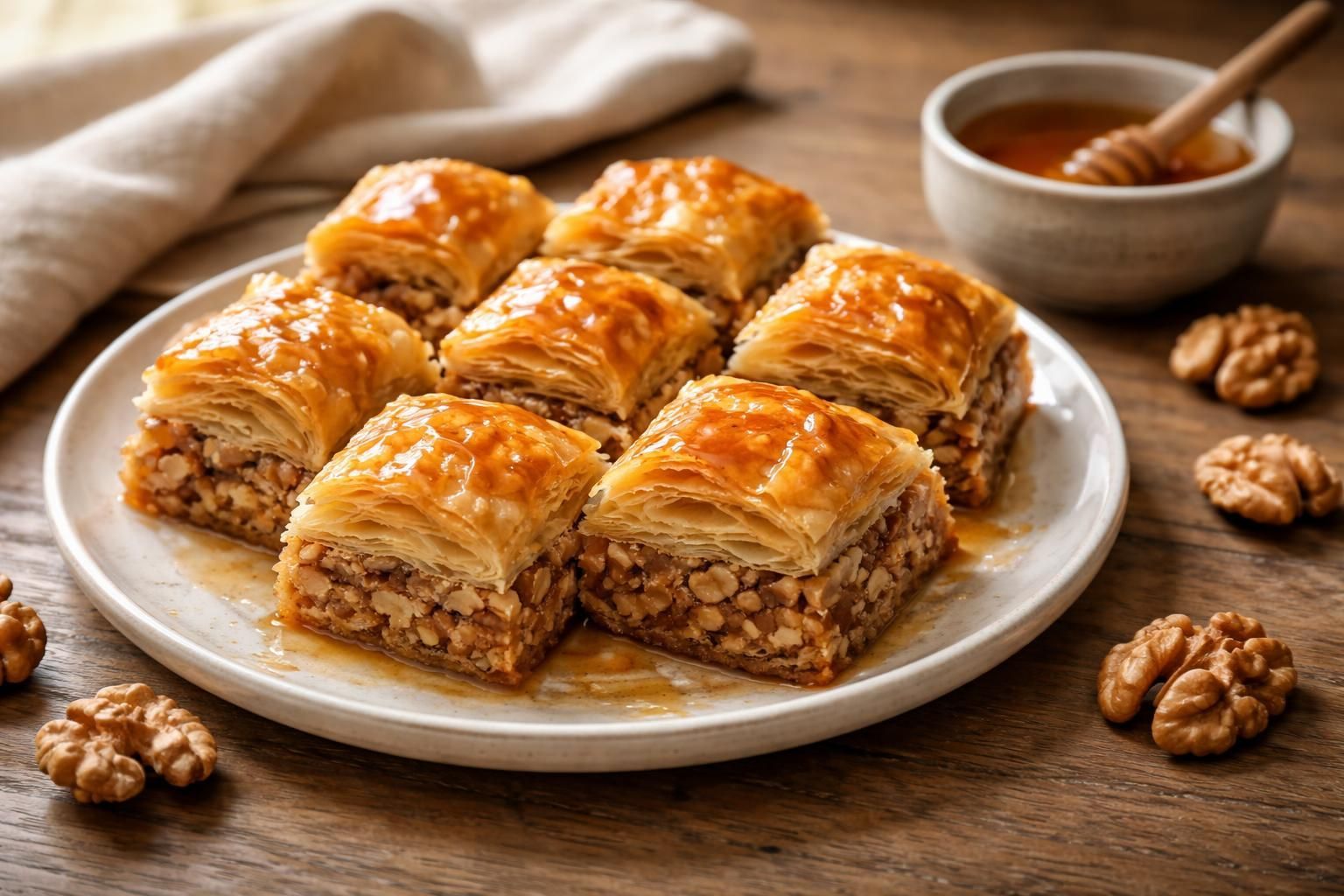 Bayram Sofralarının Vazgeçilmezi: Bol Cevizli Çıtır Baklava Tarifi