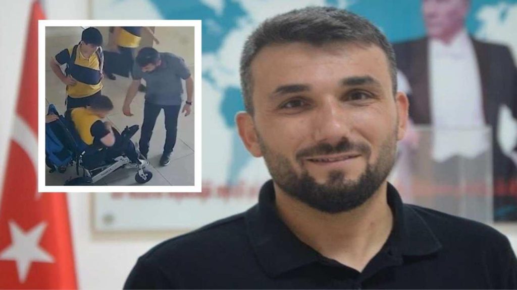 Bursa İnegöl’de Asansör Arızası Paniği: Engelli Öğrenciyi Müdür Yardımcısı Sırtına Alarak Kurtardı