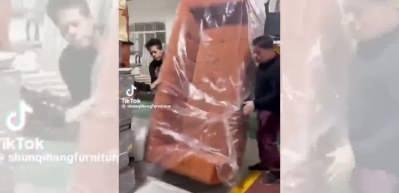 Çin’de Koltuk Devrimi: Büyük Mobilyaları Minicik Kutulara Sığdıran Akıl Almaz Paketleme Yöntemi