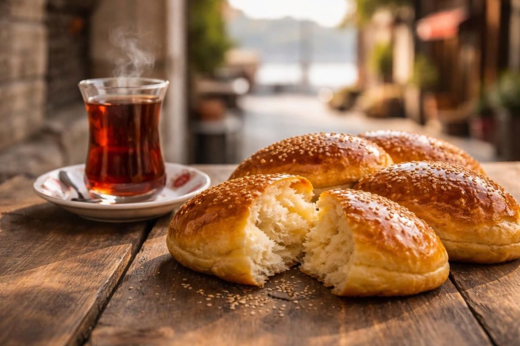 Dışı Nar Gibi Kızaran, İçi Pamuk Yumuşak Karaköy Poğaçası Tarifi