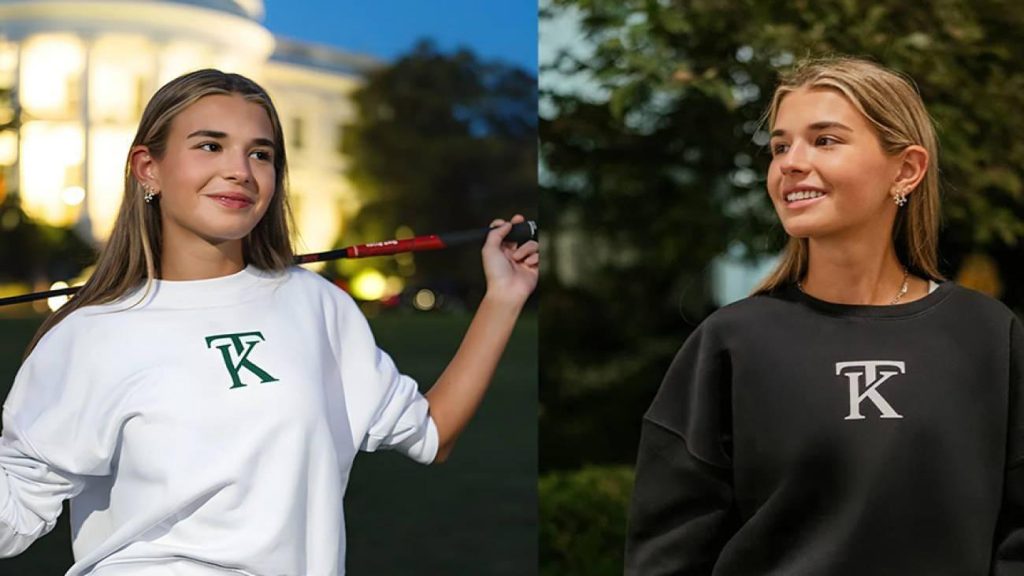Donald Trump: Kai Trump’ın Beyaz Saray’da Çekilen ‘KT’ Logolu Sweatshirt Koleksiyonuyla