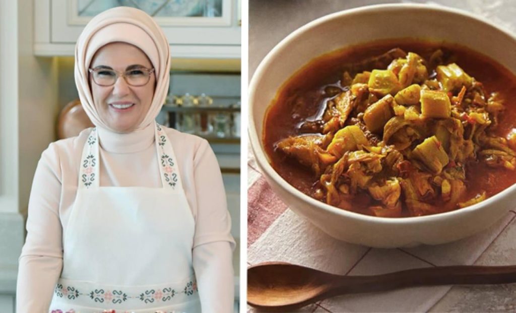 Emine Erdoğan'ın 'Afrika Yemek Kültürü' Kitabından: Otantik Kongo Lezzeti Dongo Dongo (Etli Bamya) Tarifi