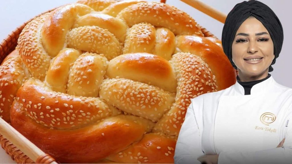 Esra Tokelli’den Masterchef Lezzeti: Dışı Çıtır İçi Pamuk Gibi Susamlı Örgü Ekmek Tarifi