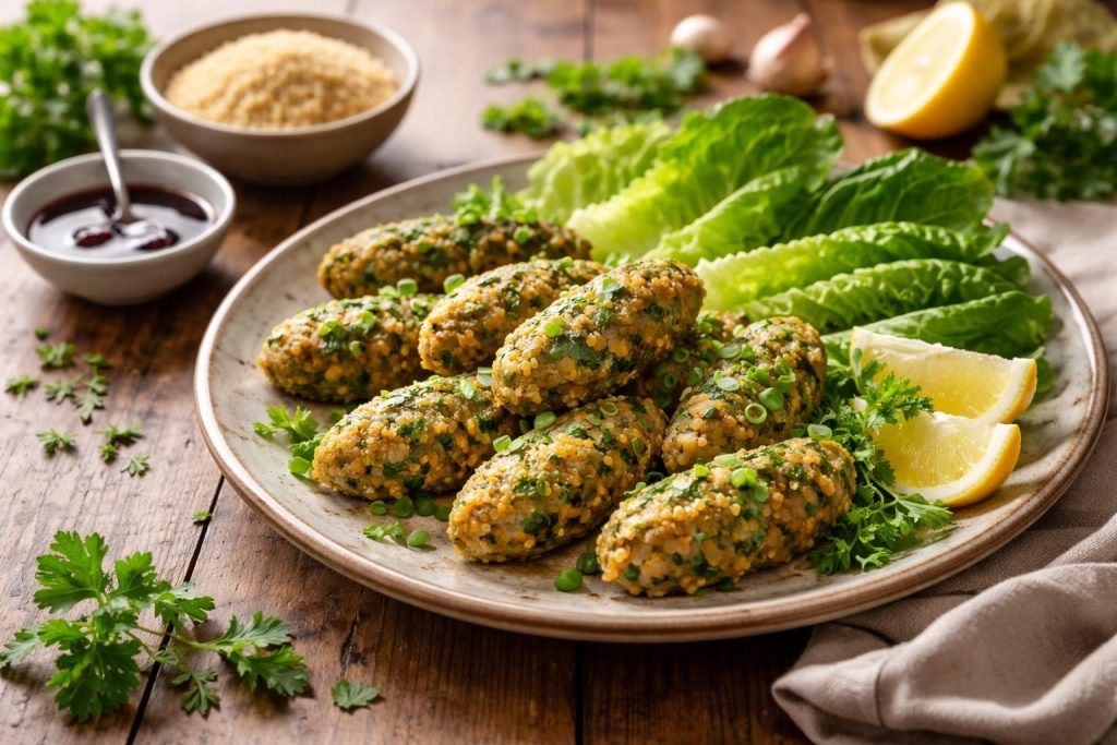 Et Tadını Aratmayacak Nefis Yeşil Mercimek Köftesi Tarifi