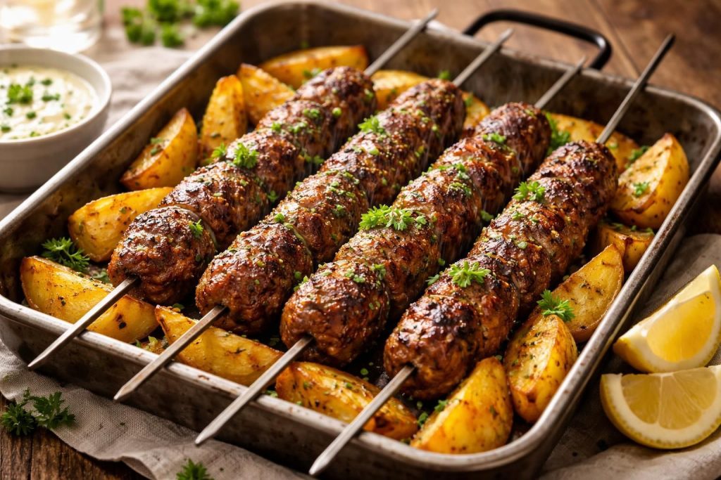 Fırında Patatesli Şiş Köfte Tarifi: Pratik ve Lezzetli Bir Ana Yemek Alternatifi