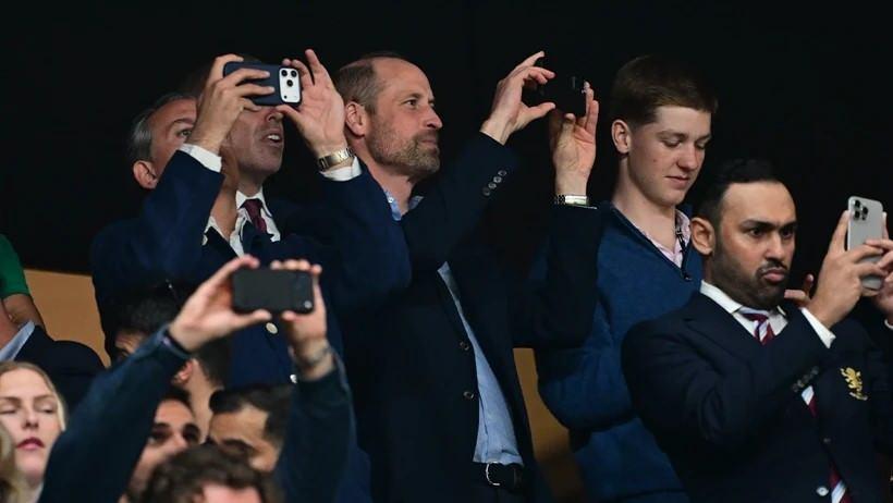 Galler Prensi William, Aston Villa'yı Desteklemek İçin UEFA Avrupa Ligi Finali'ne İstanbul'da Katıldı