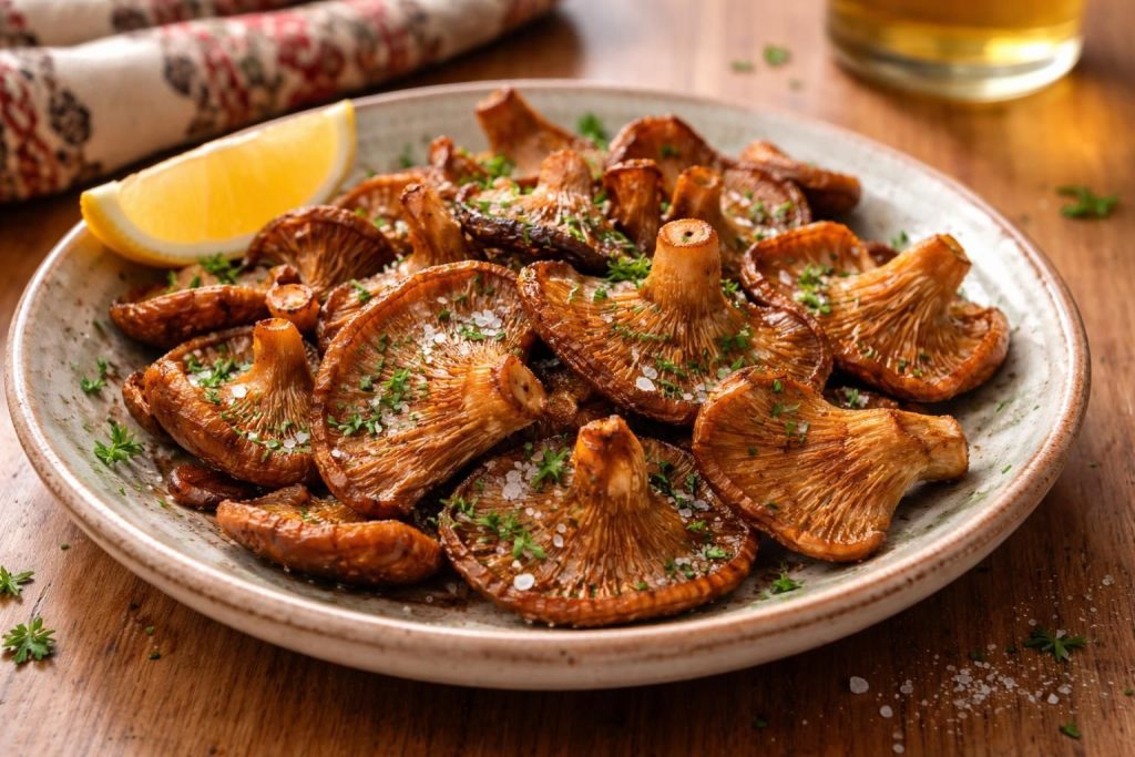 Kanlıca Mantarı Kızartması Tarifi: Bolu ve Mudurnu’nun Lezzetli Çınar Mantarı Yemeği