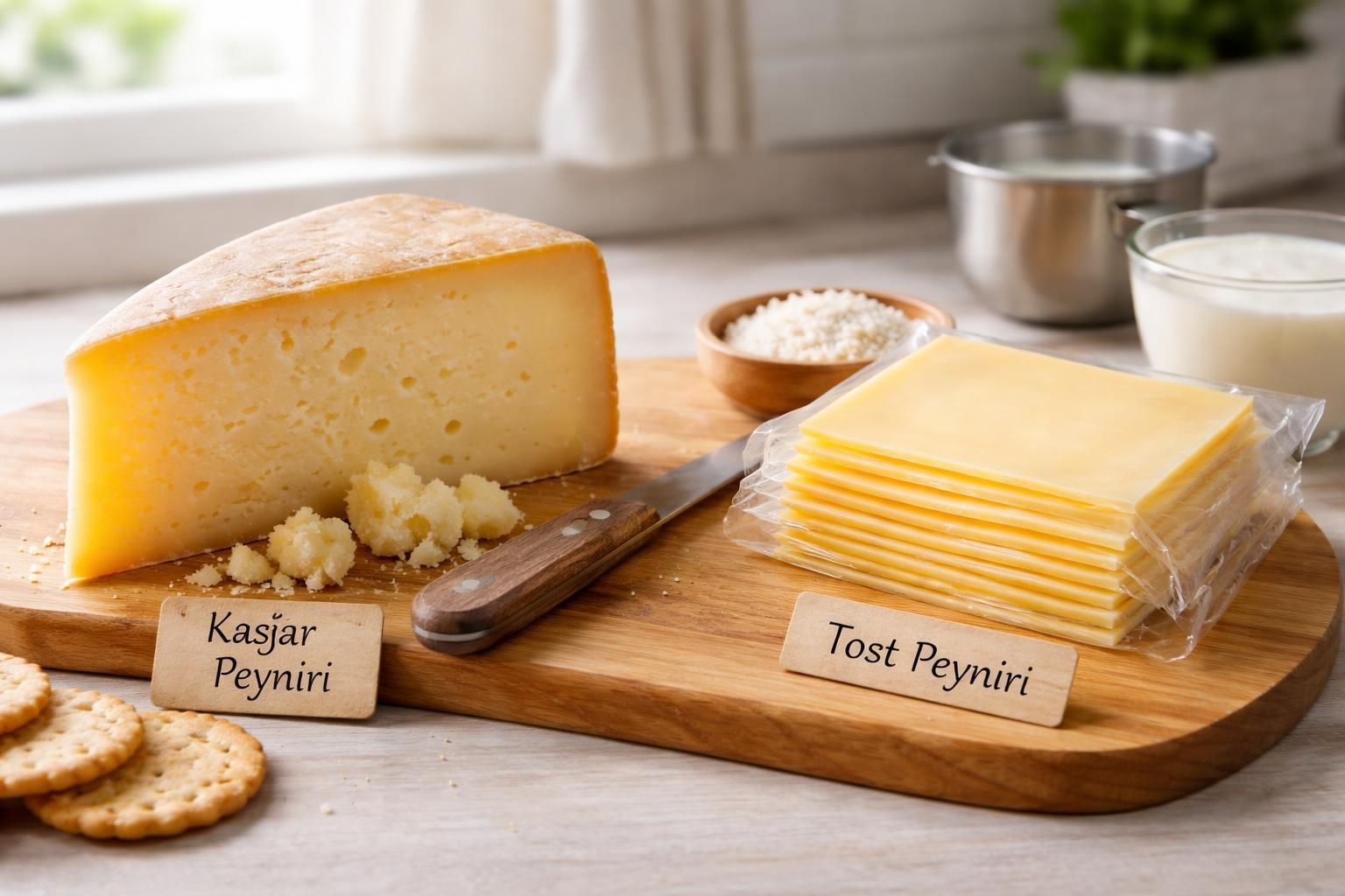 Kaşar Peyniri ve Tost Peyniri Arasındaki Farklar: Hangisi Daha Besleyici?
