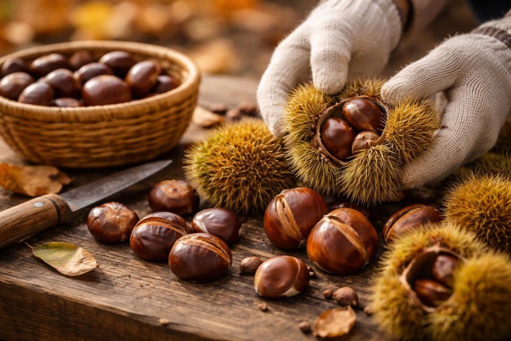 Kestane Nasıl Toplanır? Sonbaharda Kestaneyi Hasat Etme ve Saklama Rehberi