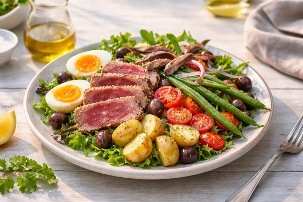Klasik Niçoise Salata Tarifi: Yaz Sofralarının Vazgeçilmezi