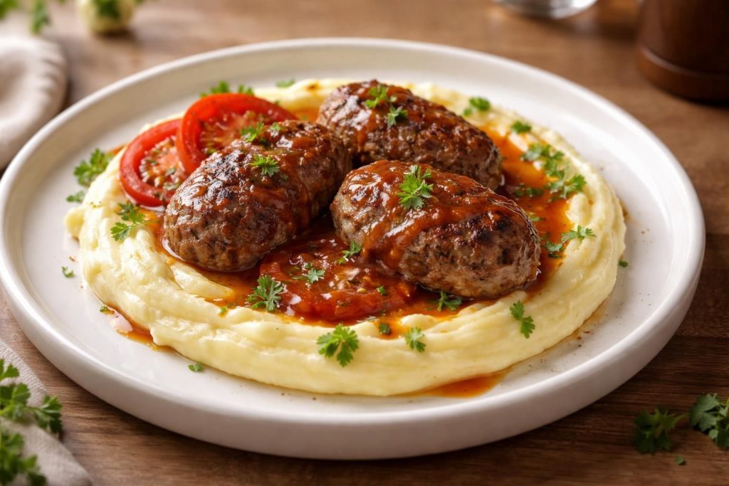 MasterChef Güzide’den Püreli Köfte Tarifi: Kremalı ve Şık Bir Ana Yemek