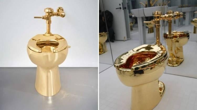 Maurizio Cattelan’dan 18 Ayar Altın Klozet ‘America’, Sotheby’s Müzayedesinde Rekor Fiyatla Satıldı