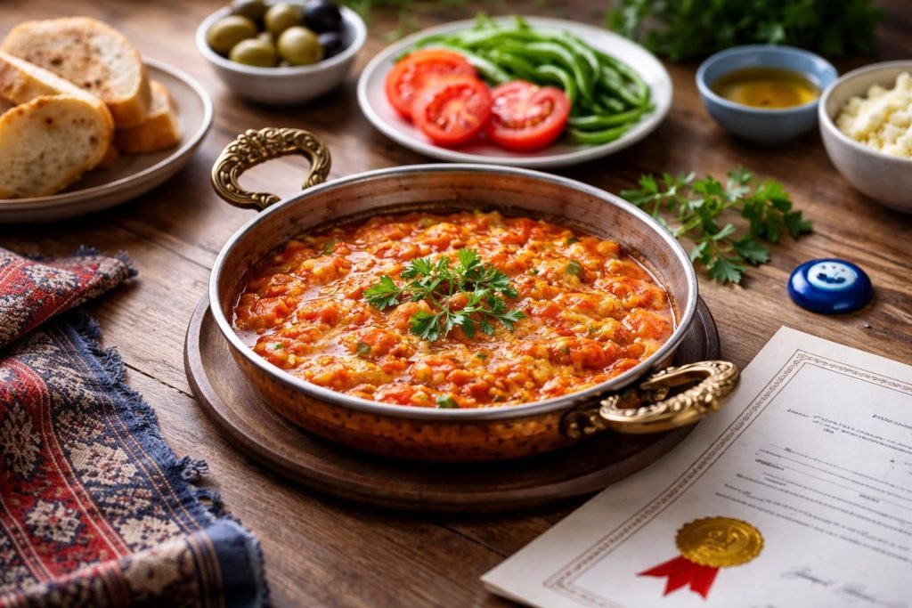 Menemen Yemeği Resmi Olarak Tescillendi: Samsun’un Çakallı Menemeni Tarih Oldu